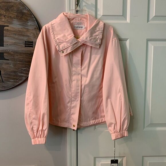 Hilary Radley Lt. Pink Spring Jacket sz L NWT - Picture 1 of 5